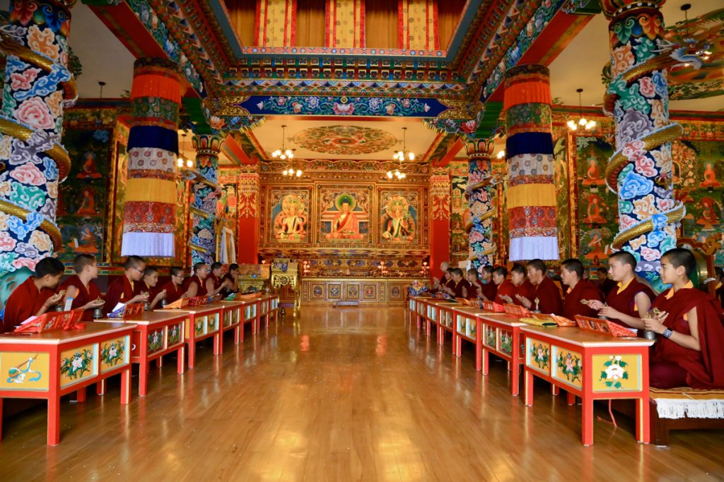 Interior-of-Dongyu-Gyatsal-Ling-Temple-India